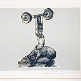 Centaurdies lifting weights